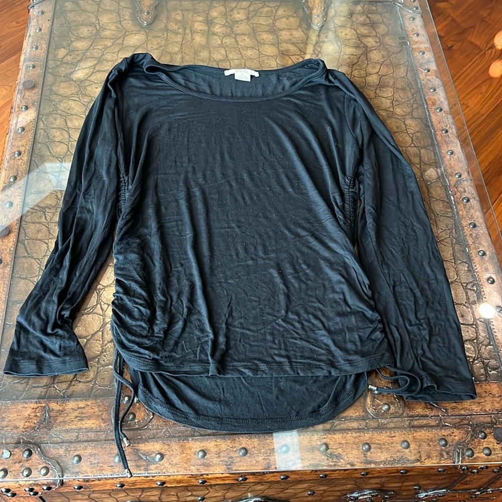 Michael Kors pull string blouse